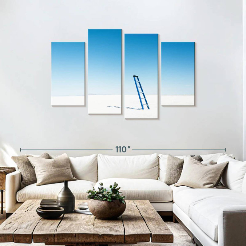 Kelan Surreal Blue Ladder