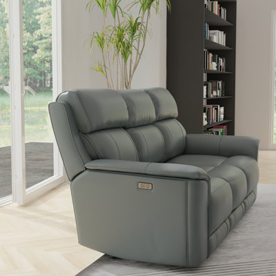 Canapé inclinable double Oslo Power Sapphire