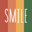 «Smile Rainbow Retro» par Ann Kelle, reproduction sur toile tendue-1437689609-1437689650-1423905295
