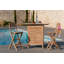 Hirsh Rectangular Teak Outdoor Bar Table , 110cm cm W 50cm cm D