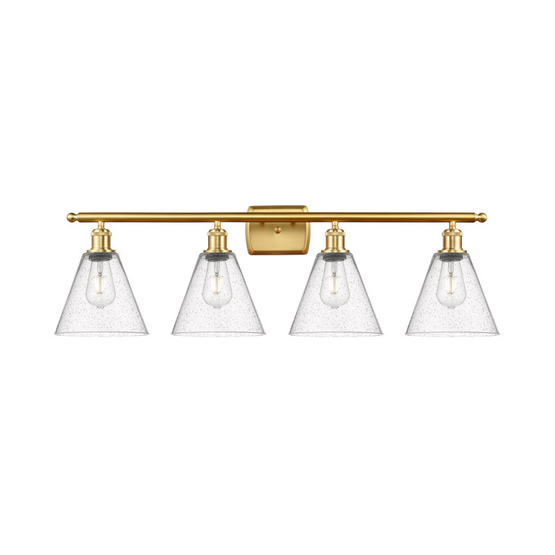 Anacani 4 - Light Vanity Light, No Bulb Included, Satin Gold