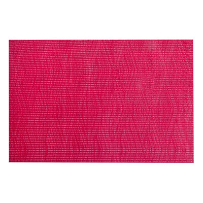 Napperon en vinyle (Remi) (rouge) - ensemble de 12