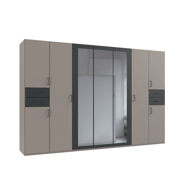 7 Door Particle Board / Chipboard Wardrobe