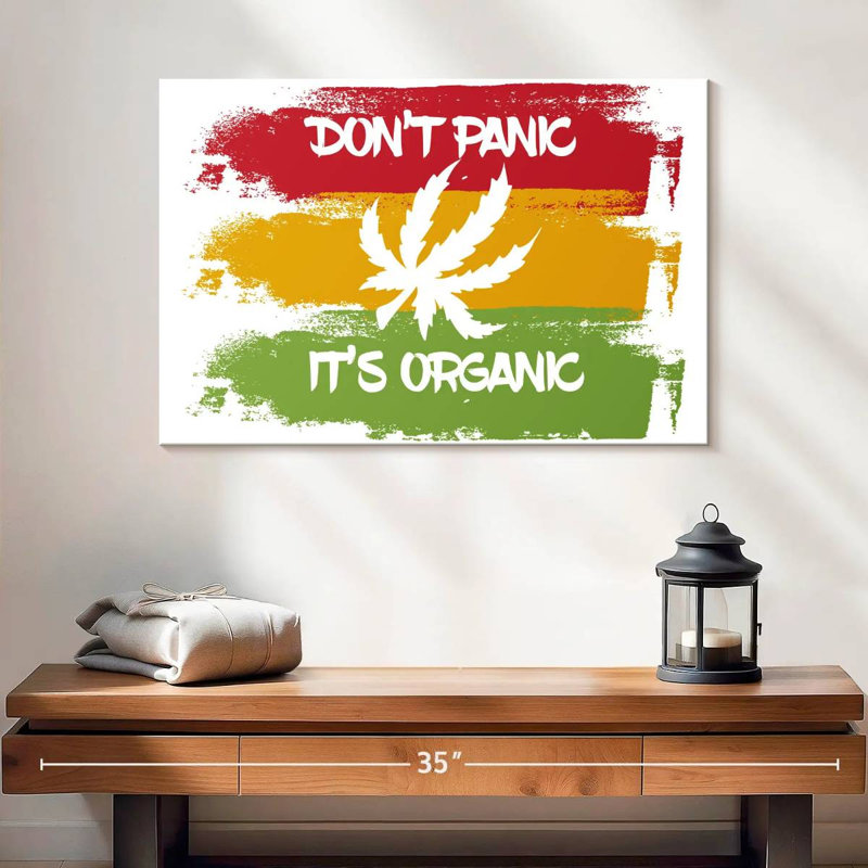 Senne Organic Marijuana, 16" H x 24" W