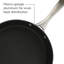 Batterie de cuisine antiadhésive en aluminium 10 pièces Kenmore