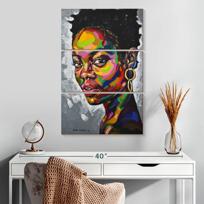 Leisha But of Existance II, H 74 po x l 48 po