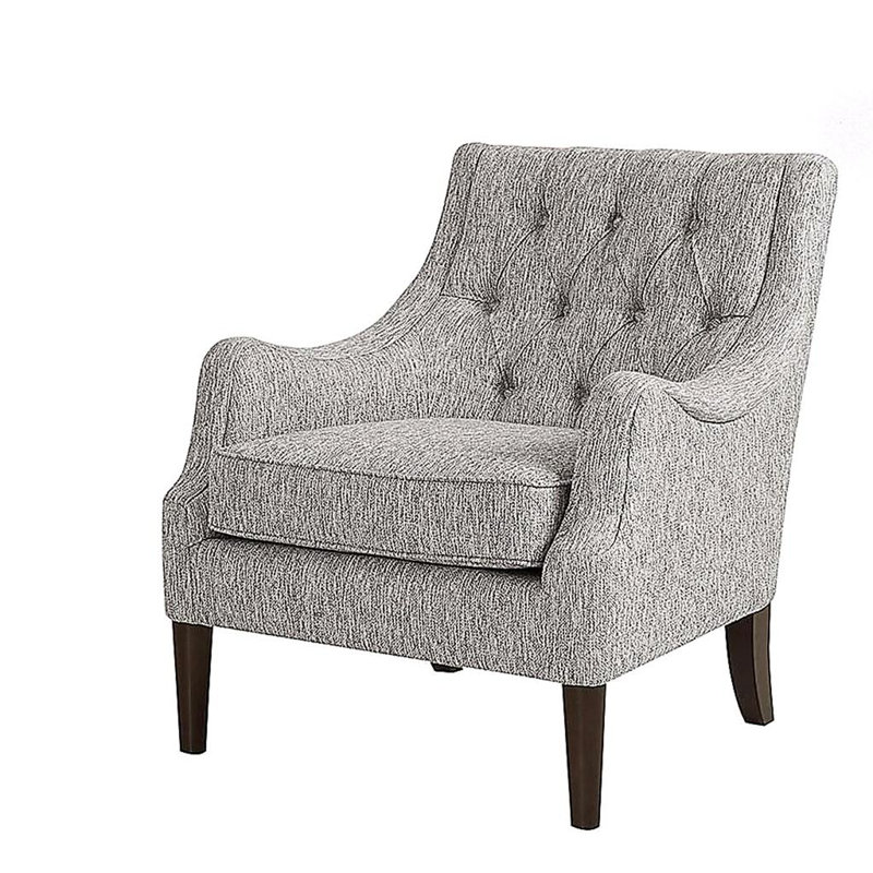 Fauteuil d'appoint capitonné