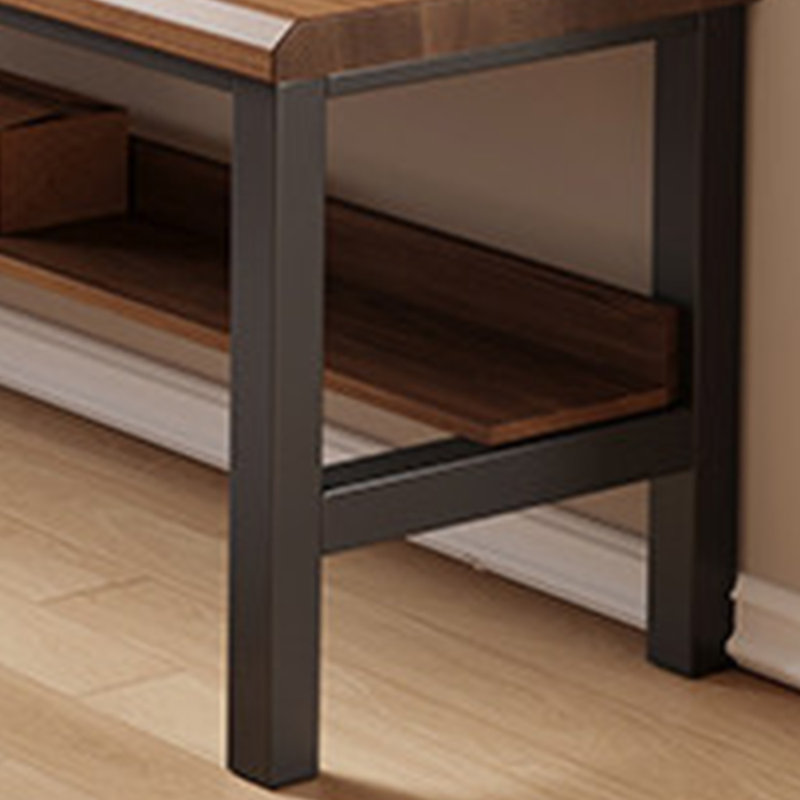 Pieds en fer massif en forme de H à bords biseautés, H 29,53 po x l 62,99 po x P 23,62 po