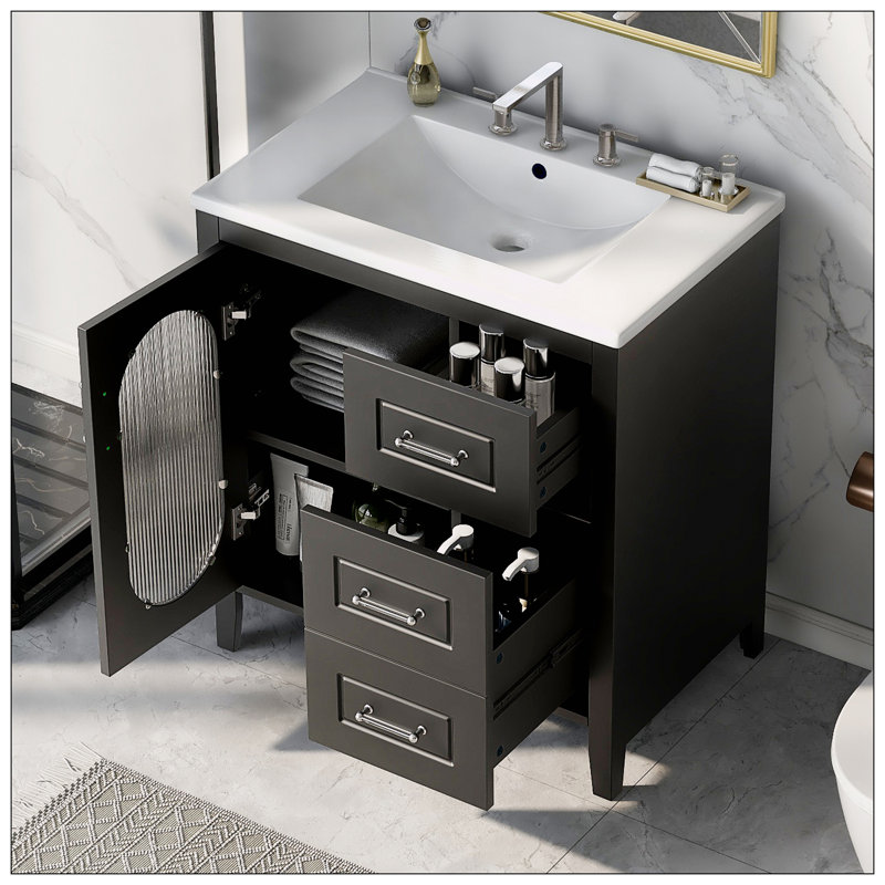 30" Bathroom Vanity with Sink