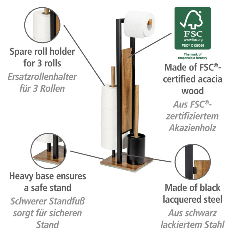 Sagrario Toilet Brush and Holder