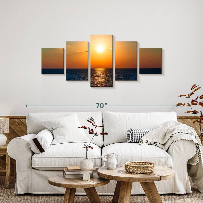 Basic Sunset, 24" H x 55" W