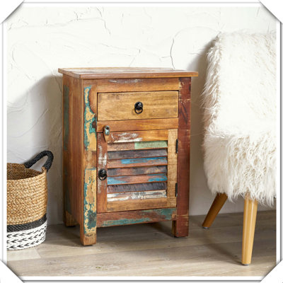 Side Table With Drawer Storage Functional Versatile Practical Stylish Decorative Durable