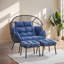 Balancelle double avec repose-pieds Corenda-1843724770-1843724769