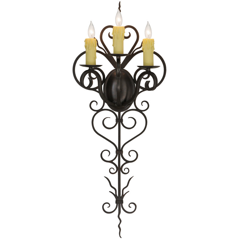 Kenna 3 - Light Candle Wall Light