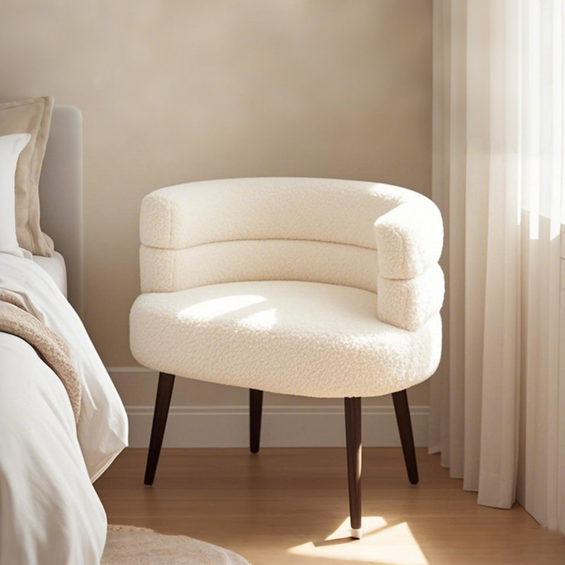 Dressing Stool, Cream Style Makeup Chair