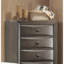 Commode style transitionnel 1pc Poignées ovales 5 poignées