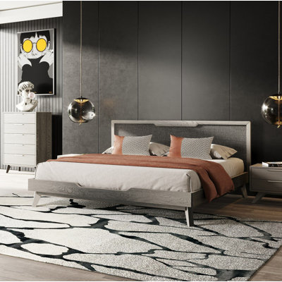 Lit en bois massif Glow