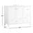 Selma 42 " W Freestanding Standard Free Standing 1 Single Vanity Bathroom Vanity With Engineered Marble Top-1364881799