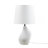 Asymmetrical Ceramic Table Lamp Grey See Below