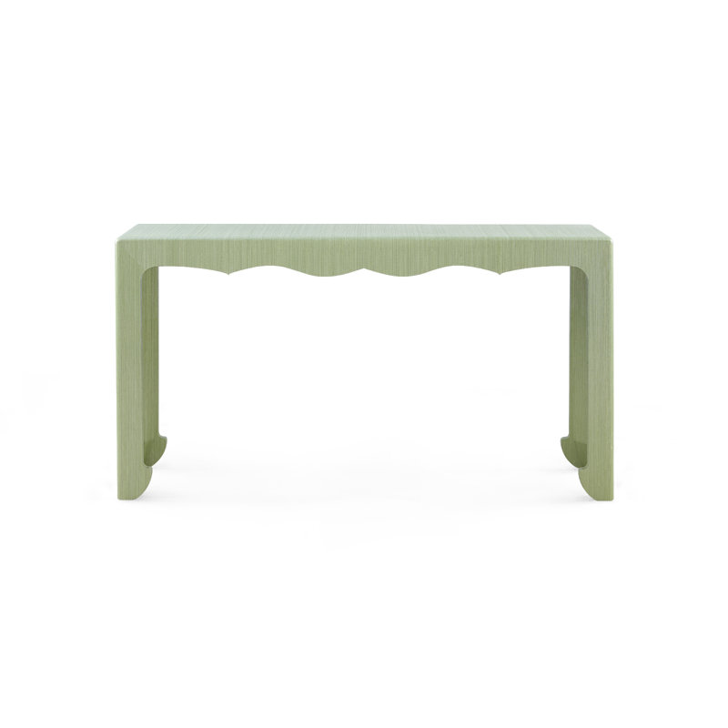 Gianna 55.5'' W Console Table, Spring Green