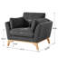 Fauteuil de 41,7 po de largeur Ljubinko-1108989613