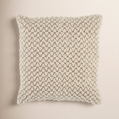 Toulon Wool Blend Throw Square Pillow