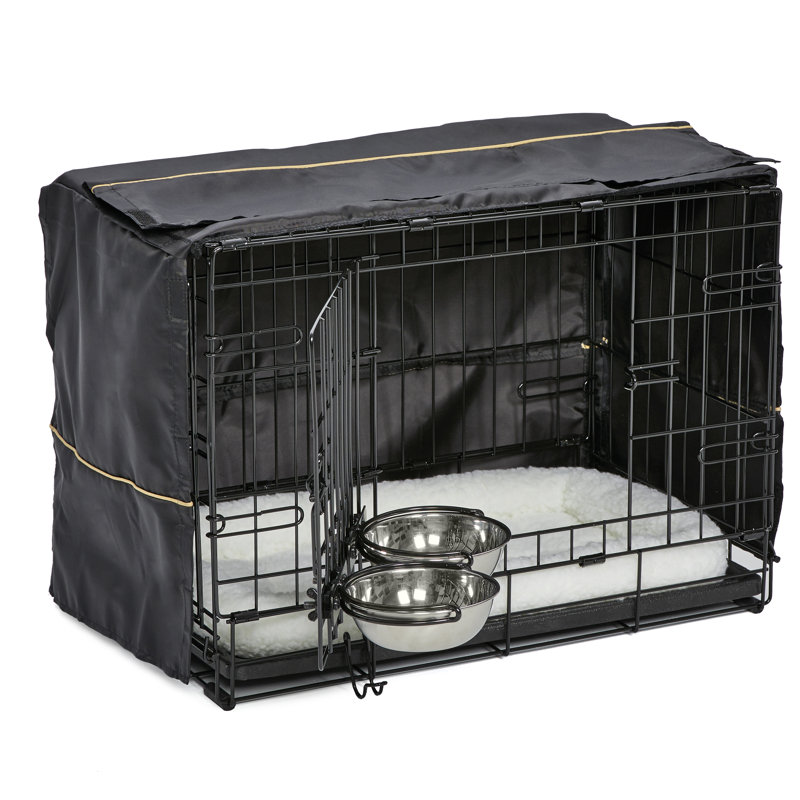 Ensemble de démarrage pour cage pour chien MidCamp Homes for Peters, H 16 po x l 22,5 po x P 14 po