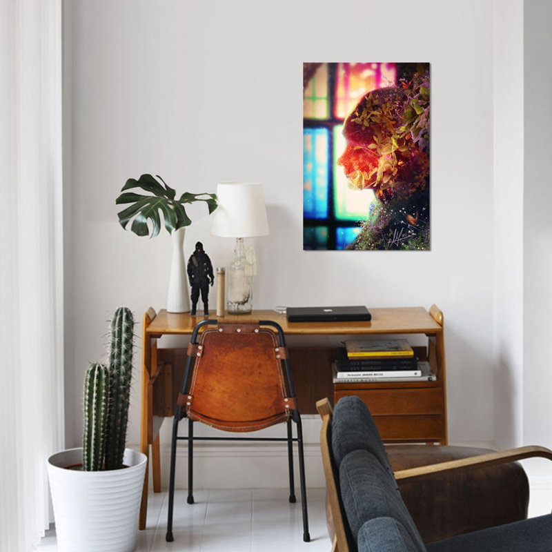 «Amnistie», reproduction sur toile, H 18 po x l 12 po x P 1,5 po, Toile tendue, Pas de tapis