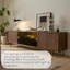 Meuble télé Mid-Century en bois de noyer noir-2364405