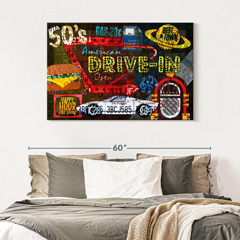 Keiraleigh American Driveins, H 32 po x l 48 po