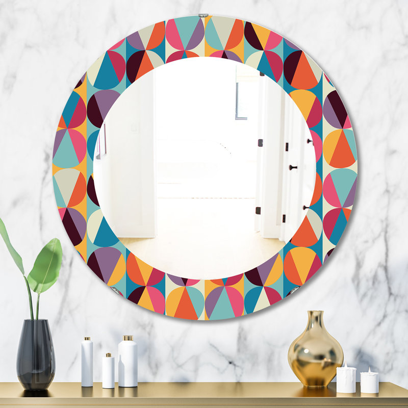 Accent Mirror, 23.6" H x 23.6" W, Geometric 1