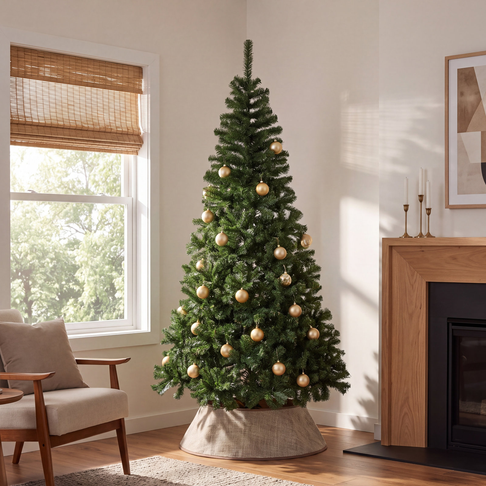 Spruce Christmas Tree, 7.5' H