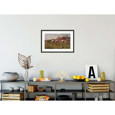 «Snap the Whip» par Winslow Homer, impression giclée sur cadre