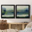 Glistening Meadow Détail I - Ensemble de 2 peintures sur toile encadrées-1125316675-1125316665