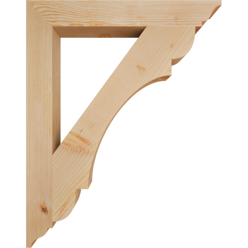 Support olympique traditionnel, H 30 po x l 3,5 po x P 38 po, Douglas (lisse)
