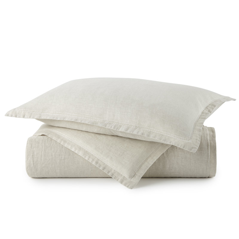 Linen Duvet Cover, Queen Duvet Cover, Natural