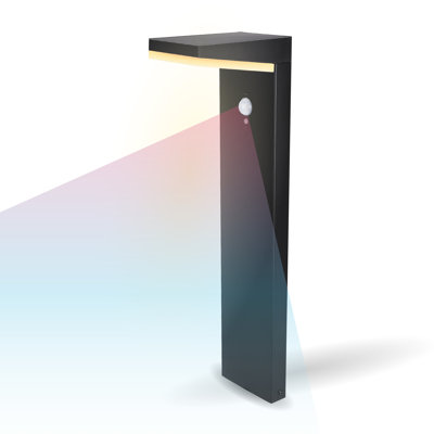 Outdoor Solar Metal Pathway Light With Motion Sensor