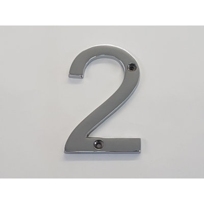 Makale 26.67cm H Reflective Metal House Number