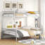 Full XL Over Queen Metal Bunk Bed-1553295868