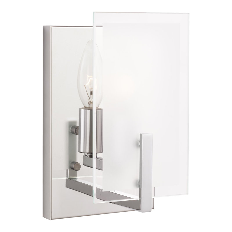Syll 1 - Light Bath Sconce, Chrome, No