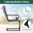 2 PCS Patio Chairs C-Spring Motion Chairs with Quick-drying & Breathable Fabric-1674496736
