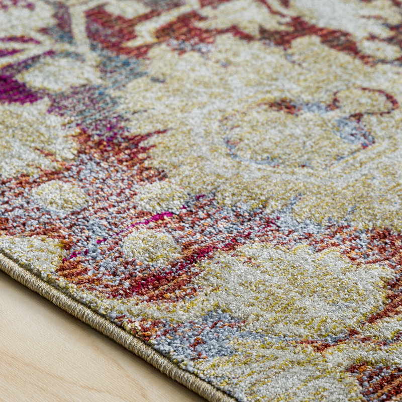 Oriental Indoor Rug, Rectangle 9'3" x 12'3"