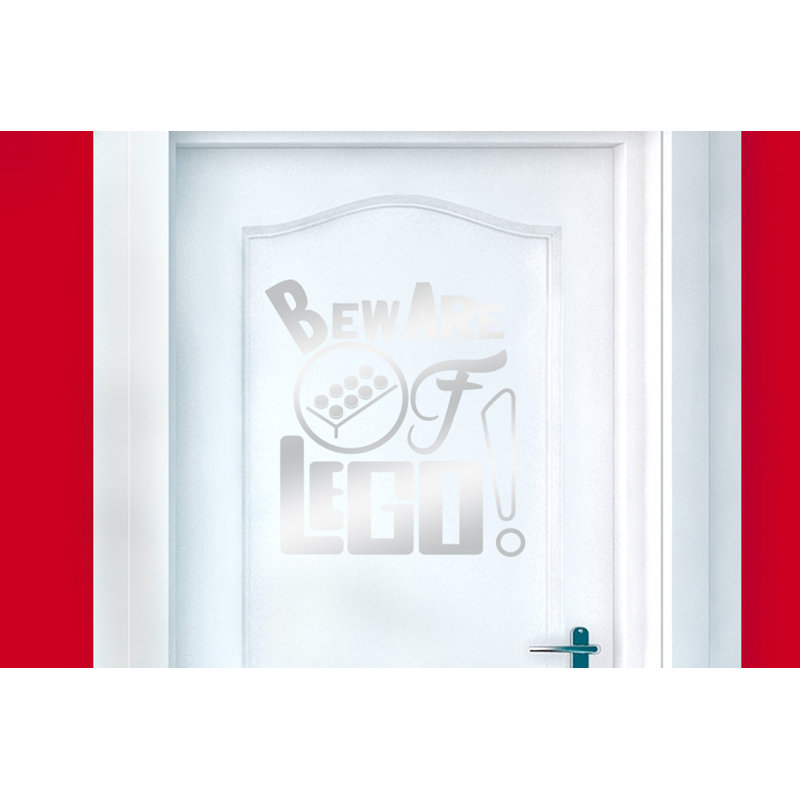 Wall Decal, Shiny Silver