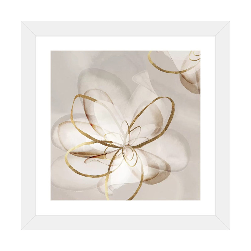 «Transparent Beauty II», reproduction, H 16 po x l 16 po, Papier dans un cadre photo, Blanc