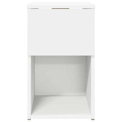 29cm W Manufactured Wood Bedside Table