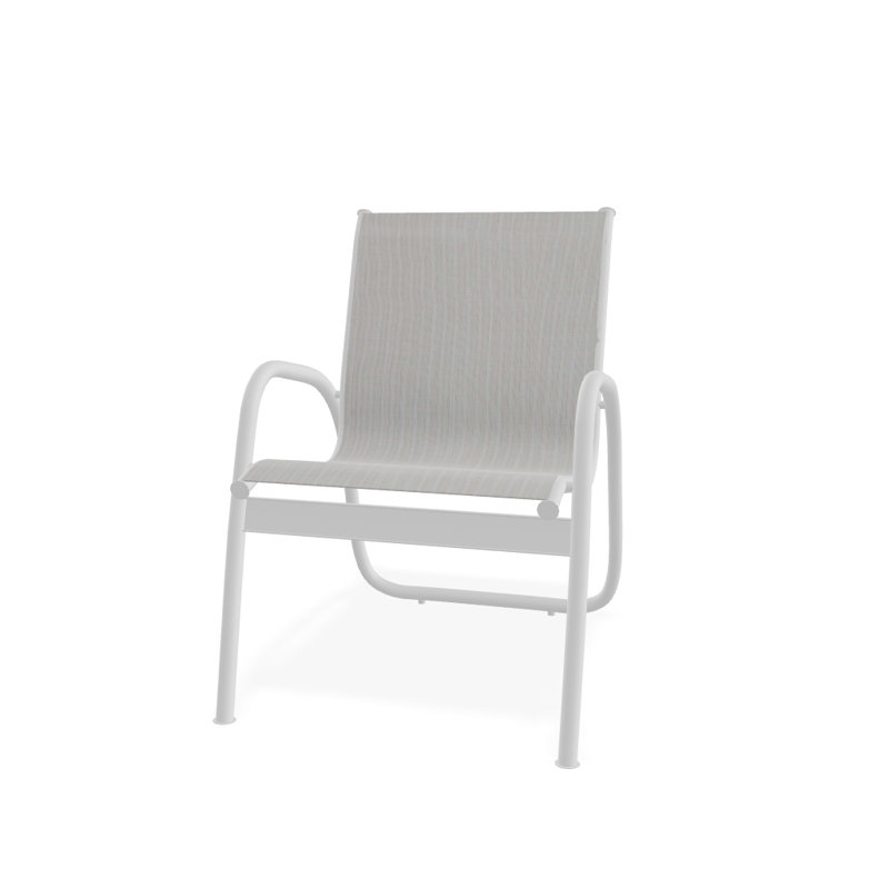 Fauteuil de patio Gardenella, Blanc texturé, Amalfi