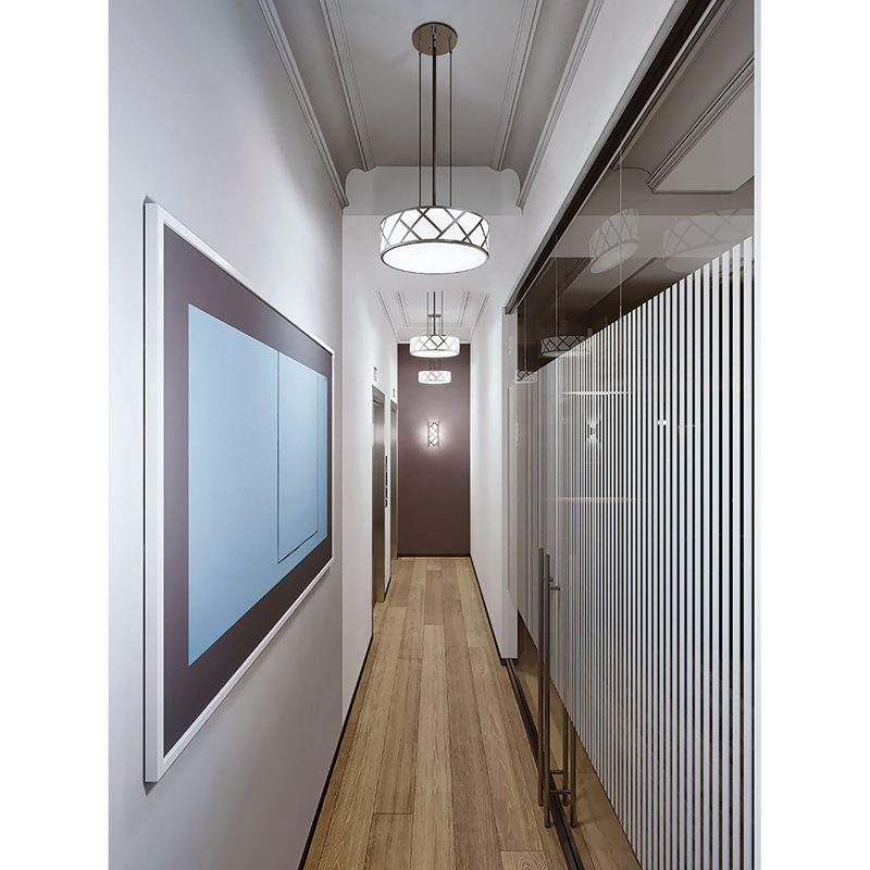3 - Light Nickel LED Single Pendant