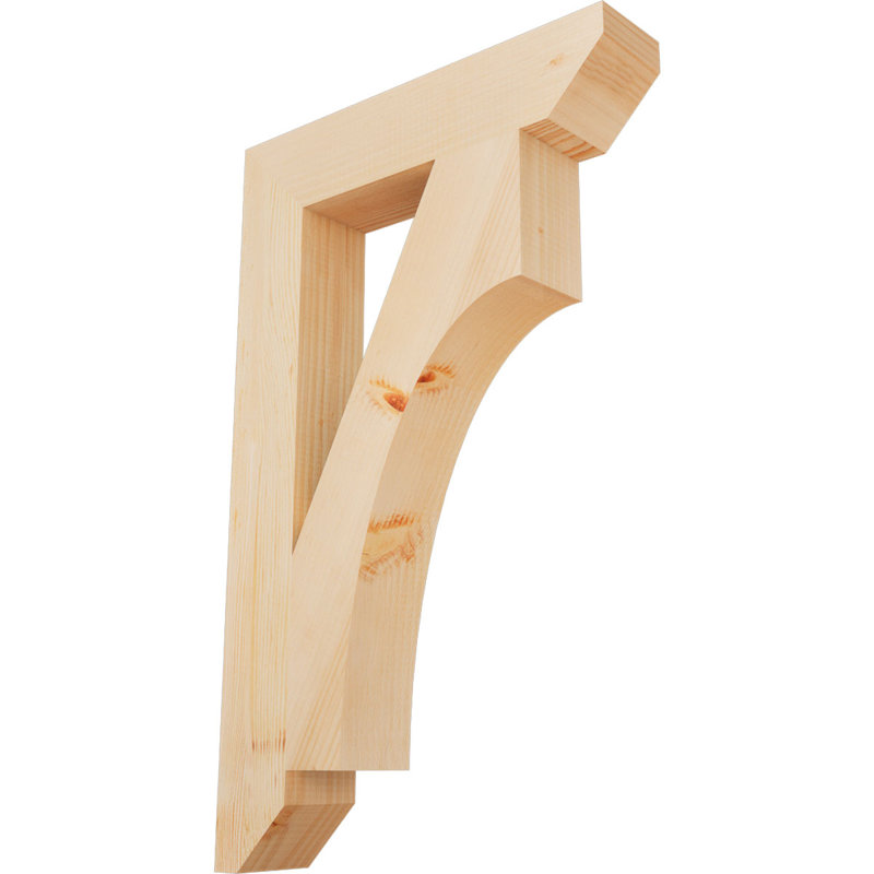 Support en bois Westlake, Sapin de Douglas, H 32 po x l 3,5 po x P 20 po