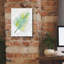  «Ocean Side Palms 4» par Chariklia Zarris, art mural sur toile, 12 po x 16 po
