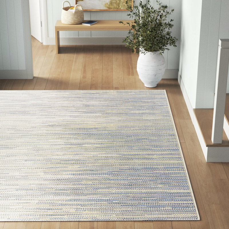 Flloyd Abstract Indoor / Outdoor Rug, Rectangle 7'10" x 10'
